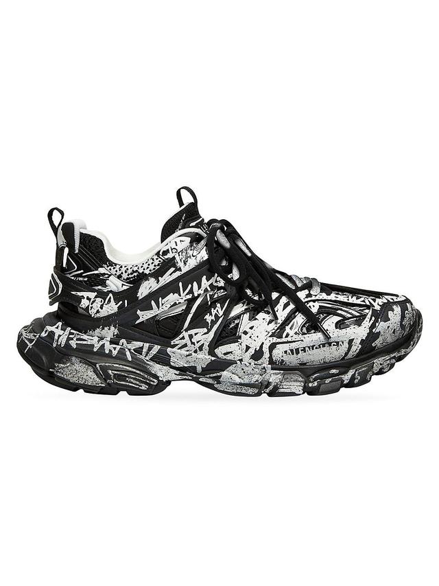 Mens Track Graffiti Sneakers Product Image