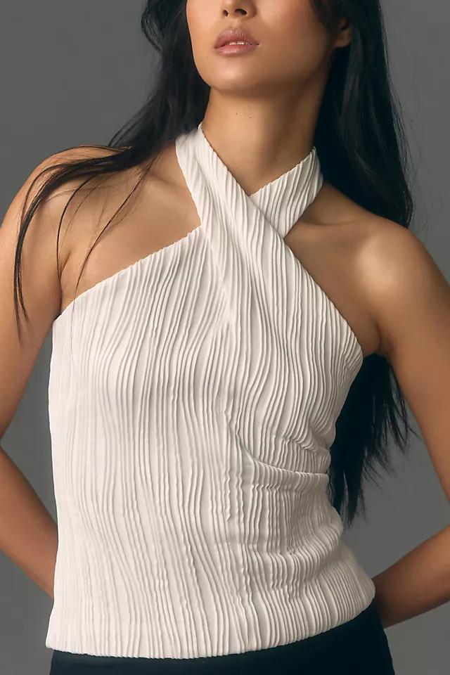 By Anthropologie Cross-Neck Halter Tank Product Image