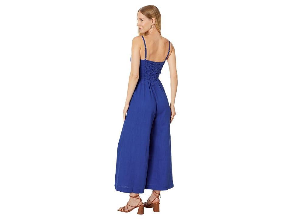 Madewell Sleeveless Wide-Leg Jumpsuit in 100% Linen (Pure ) Women's Dress Product Image