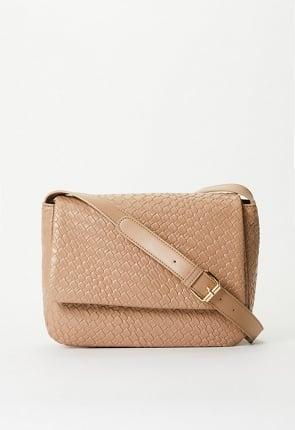 Woven Faux Leather Crossbody product image