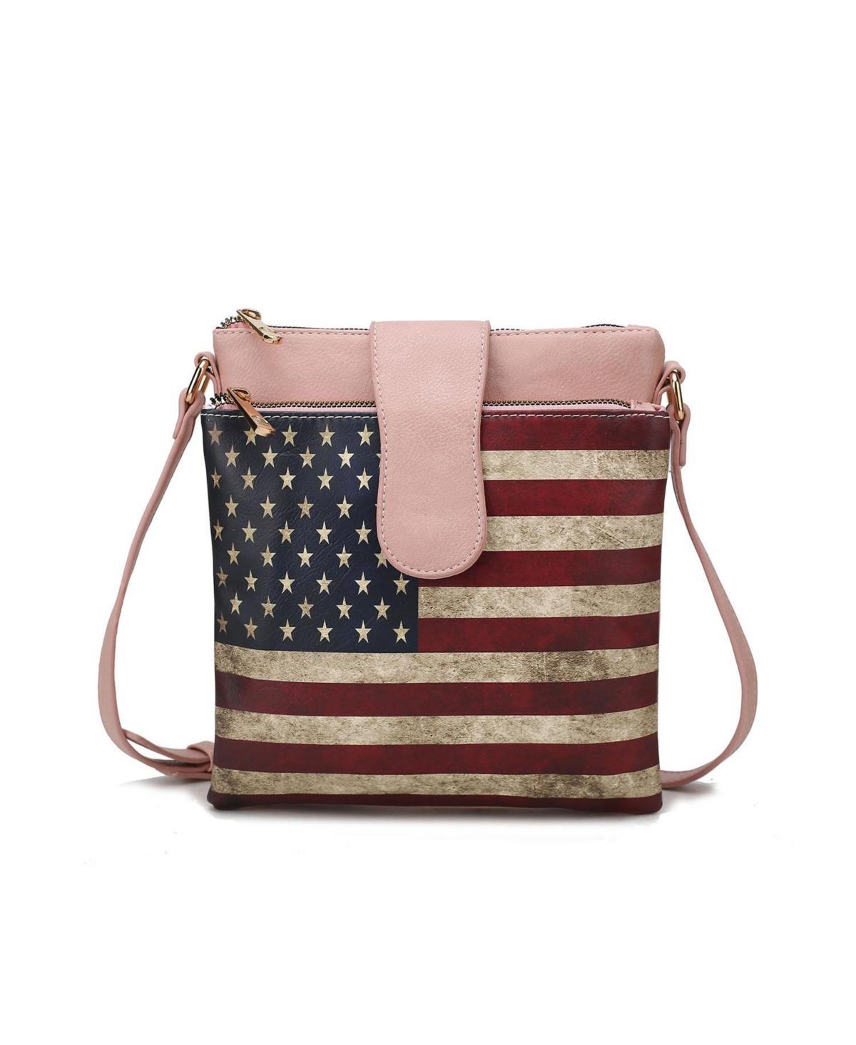 Mkf Collection Josephine Women s Patriotic Crossbody Bag by Mia K Product Image