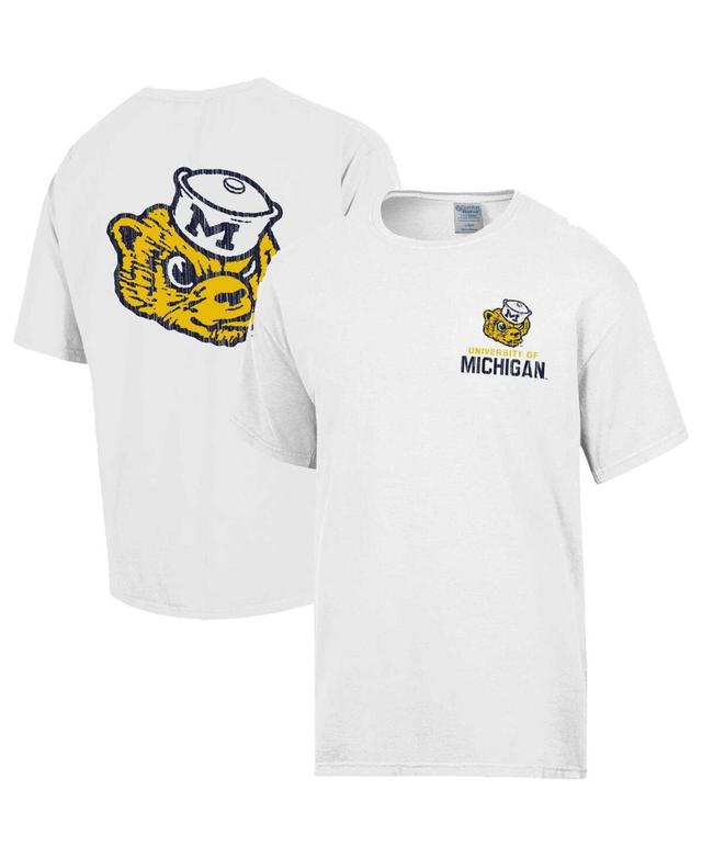 Mens Comfort Wash Michigan Wolverines Vintage Logo T-Shirt Product Image