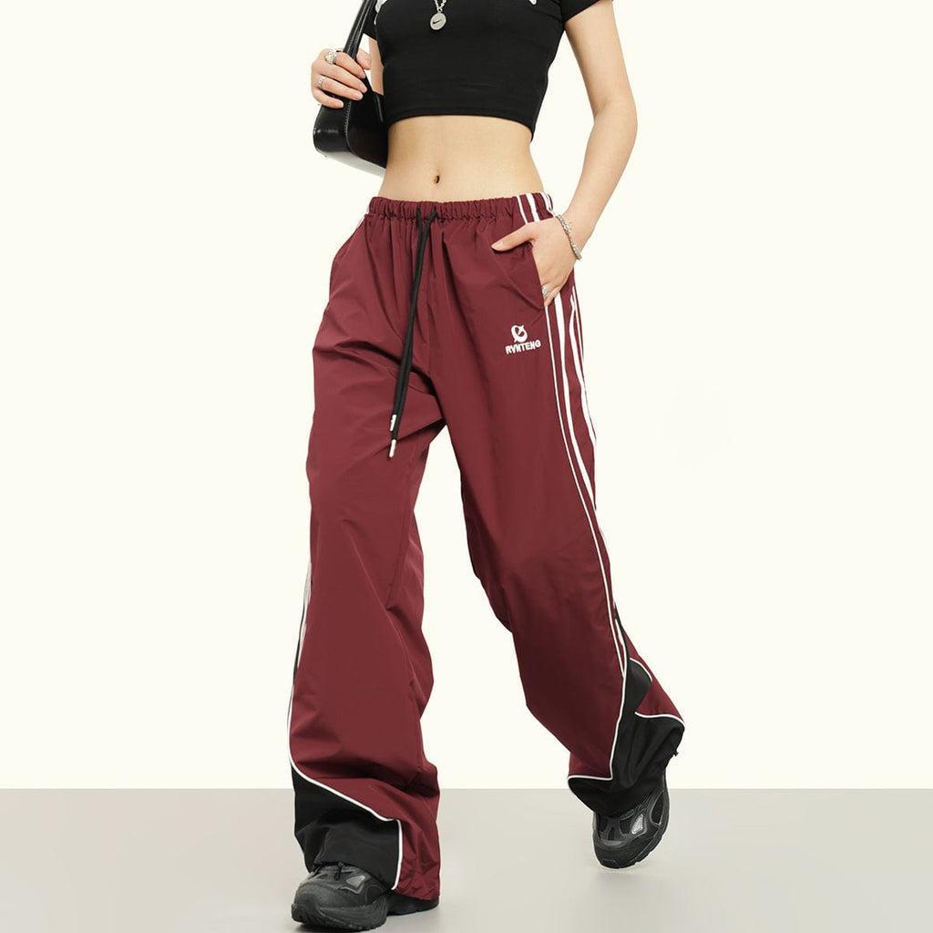 RTK (W) No. 2068 STRIPED NYLON TRACK SPORT PANTS Product Image