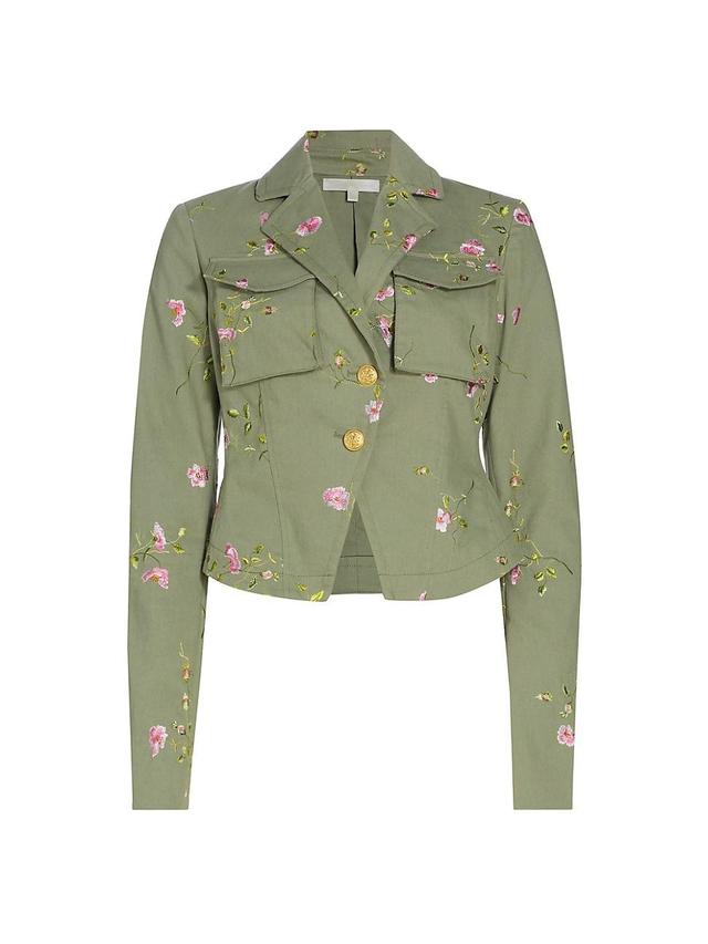 Womens Dolisa Floral Cargo Jacket Product Image