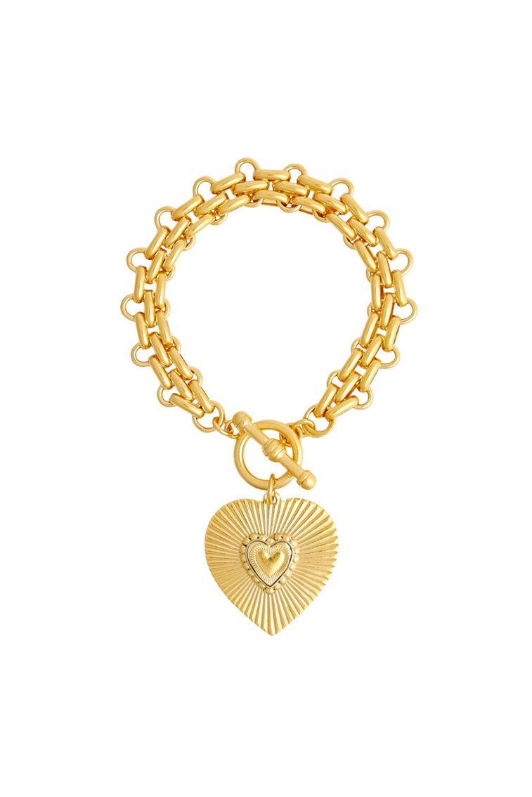 Brinker+Eliza Hart Charm Bracelet Product Image