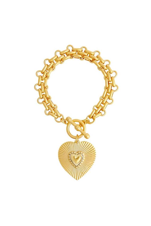 Brinker+Eliza Hart Charm Bracelet Product Image