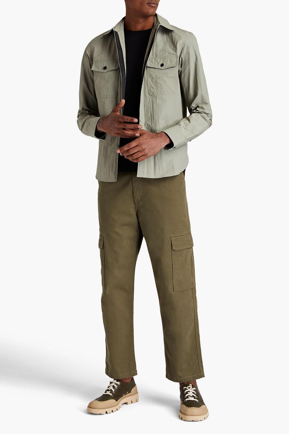 Jack Shell Shirt In Sage Green Product Image