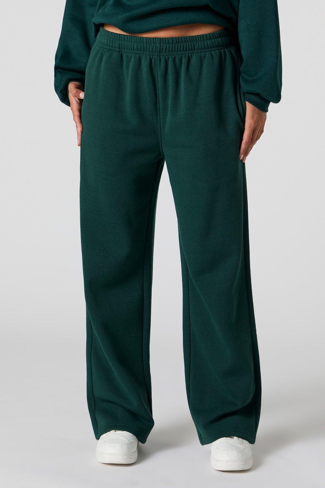 Soft Fleece Wide Leg Sweatpant Female Product Image