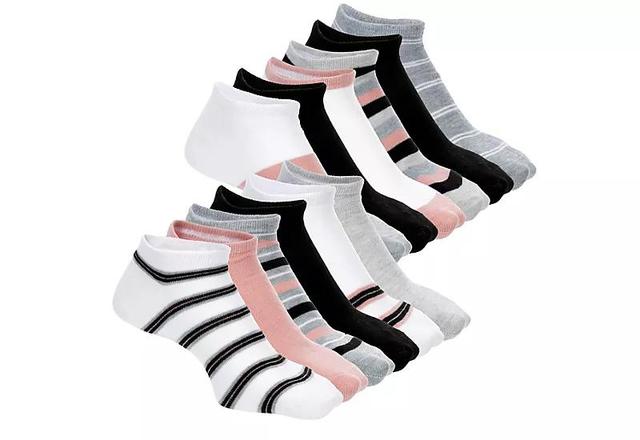 Madden Girl Womens Low Cut Socks 12 Pairs Product Image