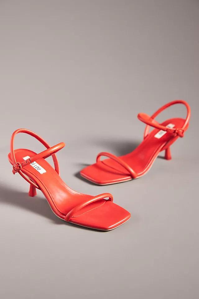 Bibi Lou Simple Strappy Kitten Heels Product Image