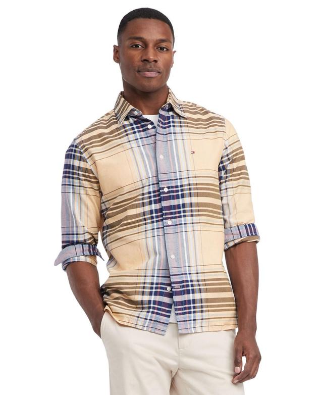 Men's Oxford Check Shirt Product Image