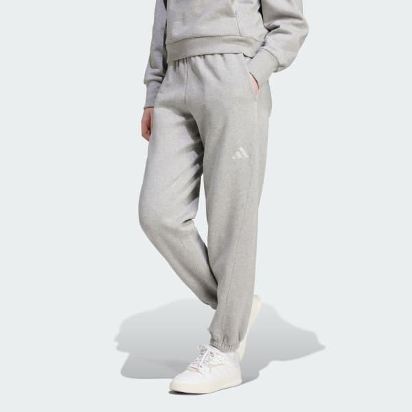 adidas ALL SZN Fleece Loose Pants Black XL Womens Product Image