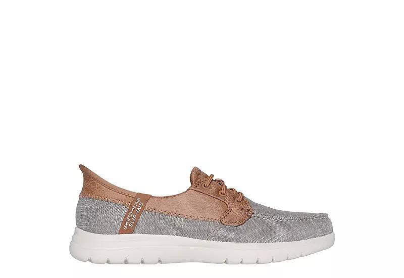 Skechers Womens Slip-Ins On The Go Flex Coastal Sky Sneaker Product Image