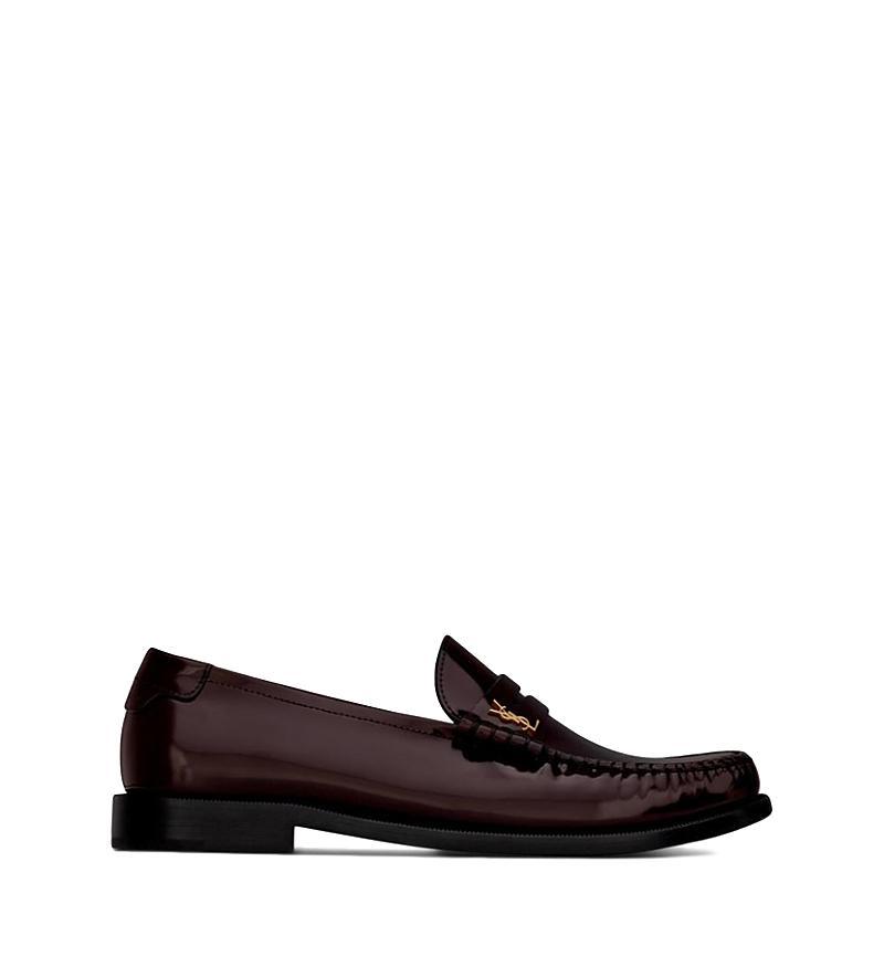 Saint Laurent Le Loafer Penny Slippers in Smooth Leather Product Image