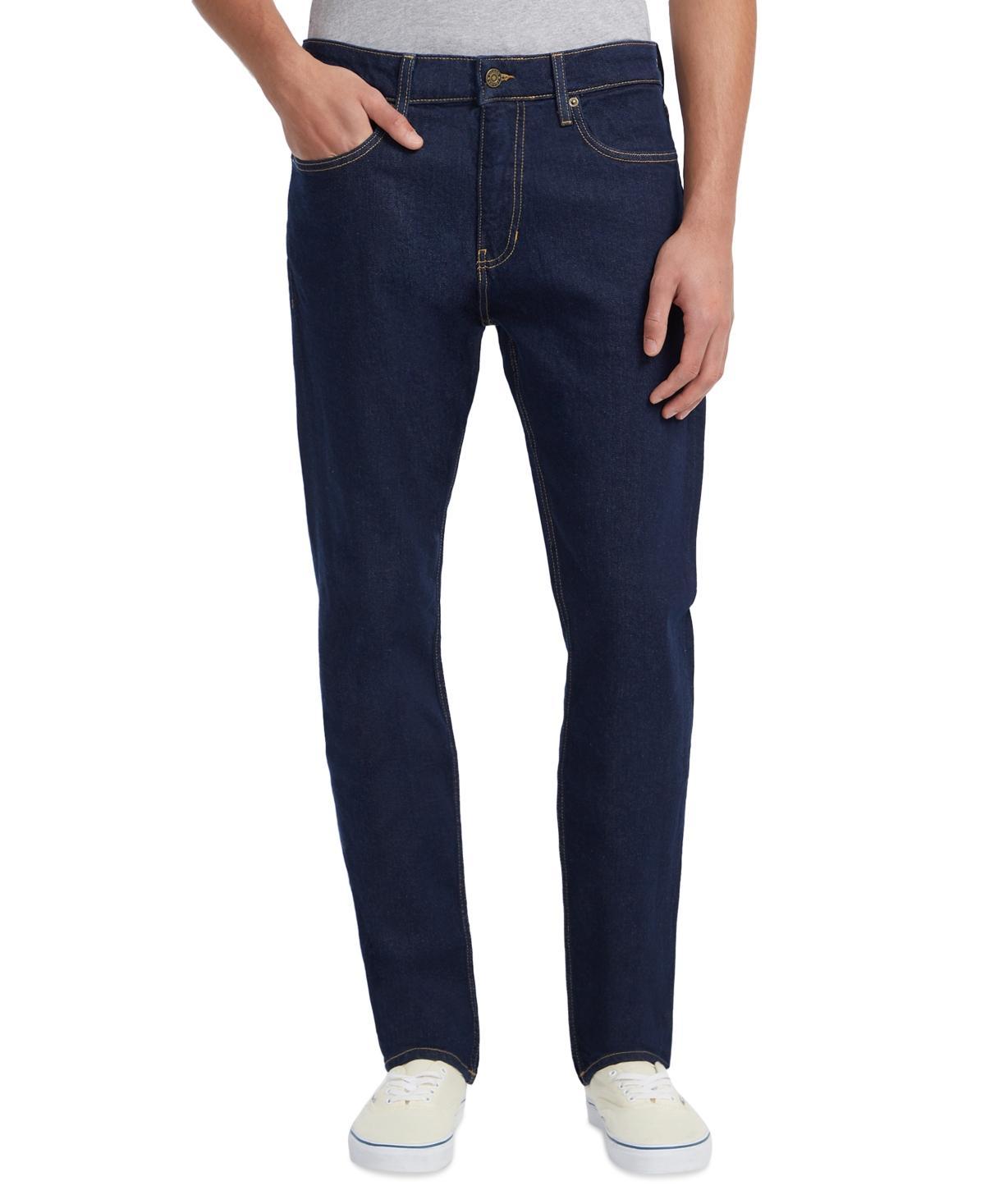 Guess Jeans Mens Slim-Fit Dark-Wash Jeans Product Image