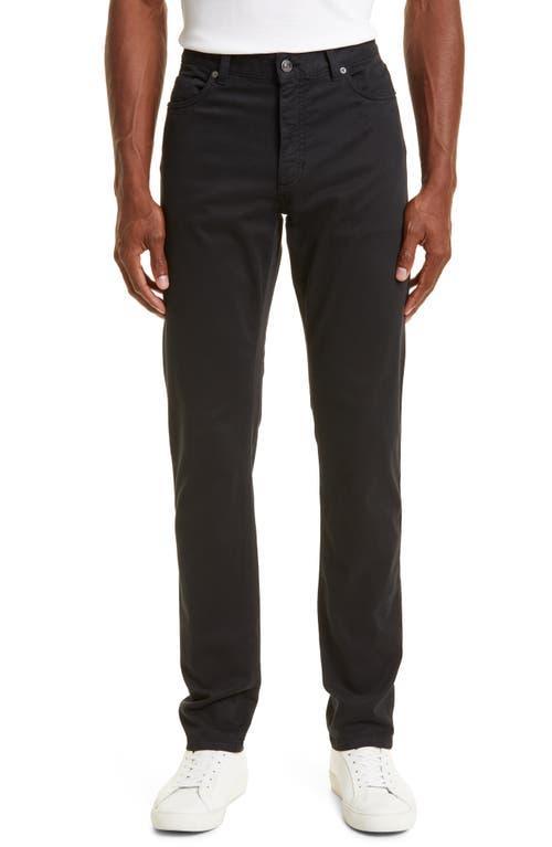 ZEGNA City Fit Stretch Cotton Pants Product Image