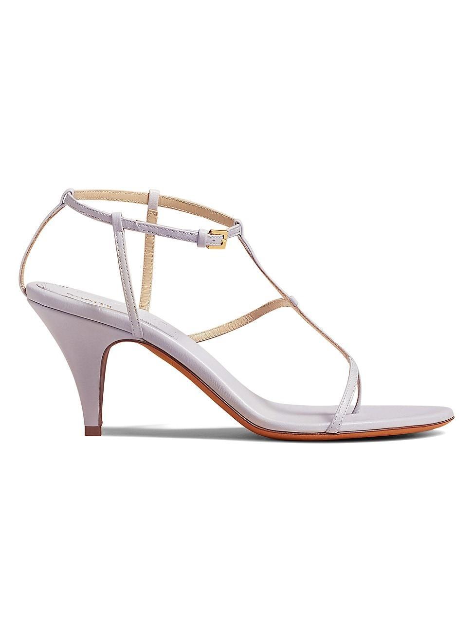 Womens Jones 75MM Leather T-Strap Sandals Product Image