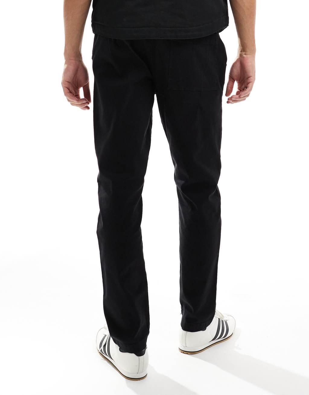 ASOS DESIGN pull on pants Product Image