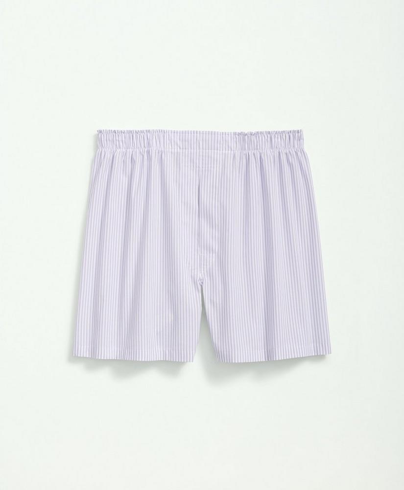 Cotton Broadcloth Striped Boxers Product Image