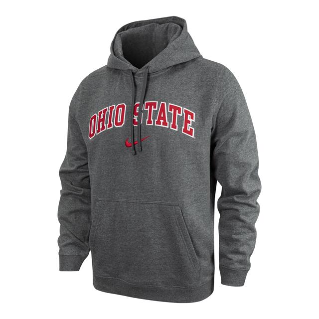 Ohio State Club Fleece Nike Men's College Hoodie Product Image