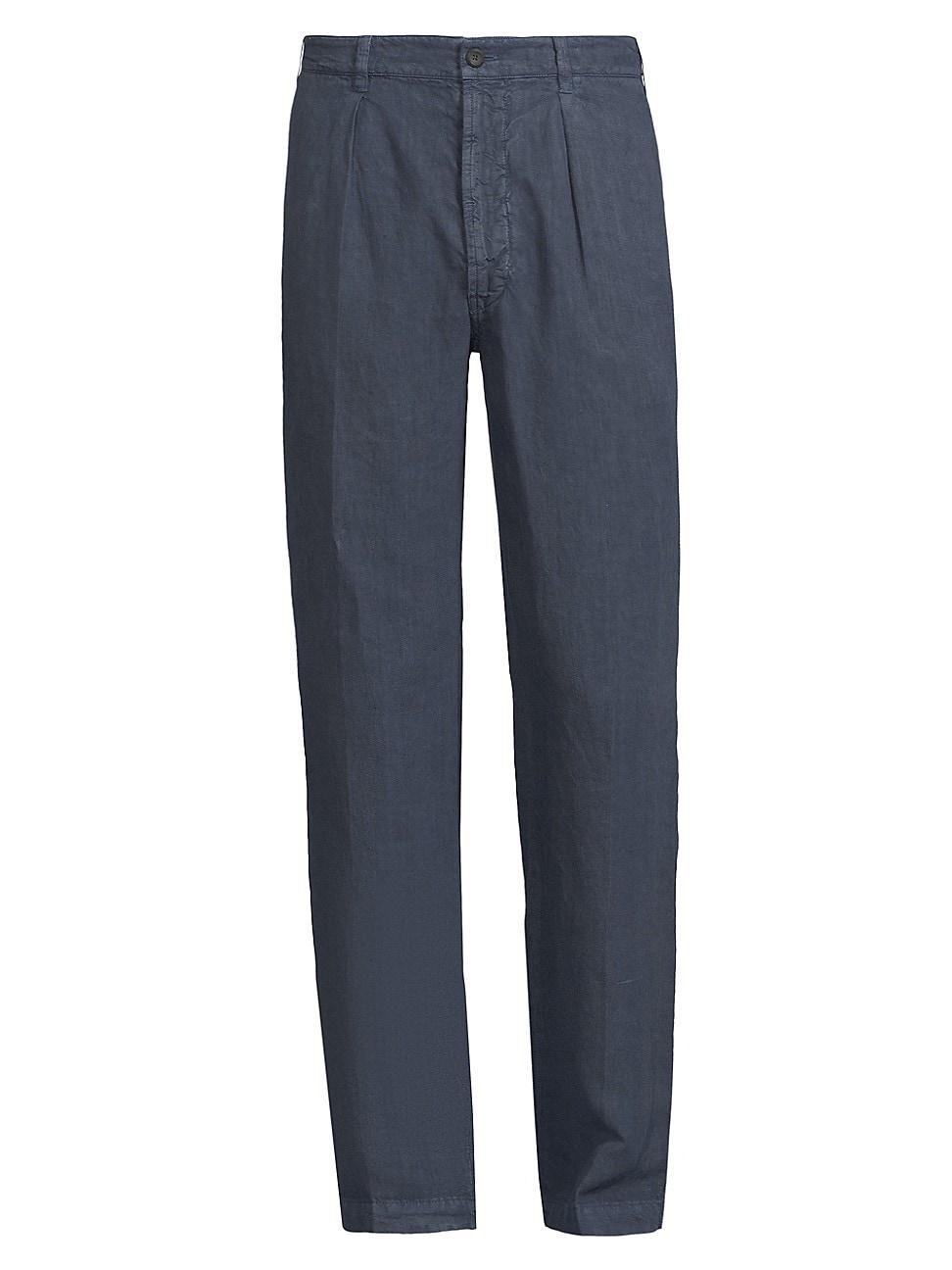 Mens Linen Games Trousers Product Image