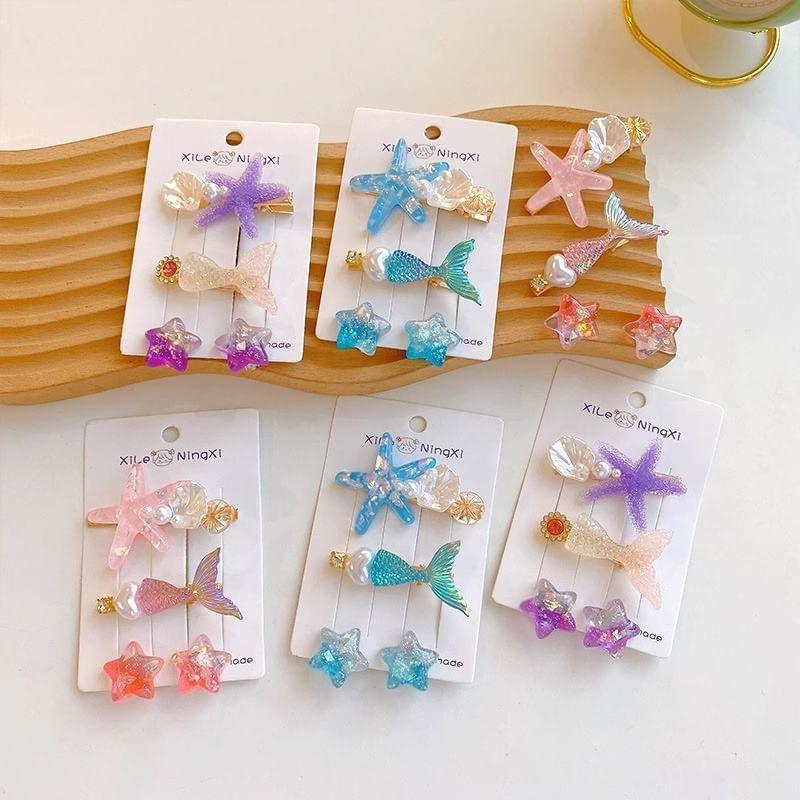 Mermaid Hair Clip Set Product Image