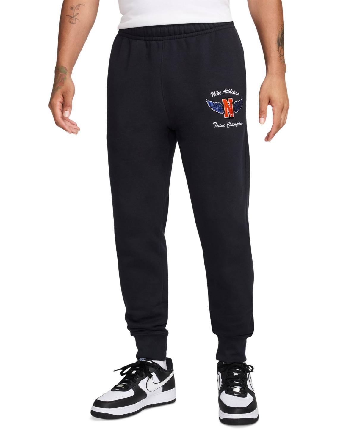 Nike Mens Sportswear Club Logo Fleece Joggers Product Image