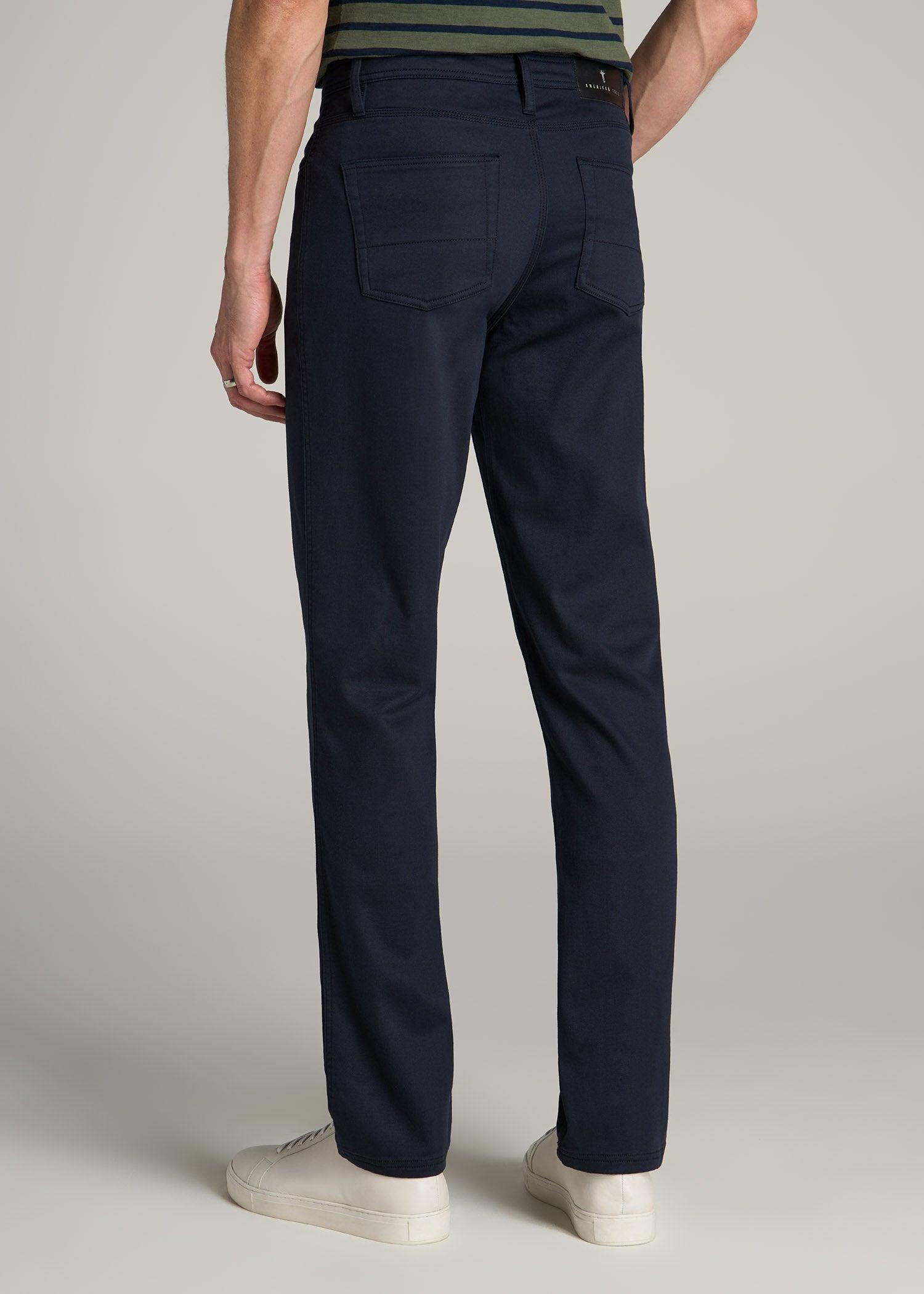 Everyday Comfort 5-Pocket TAPERED-FIT Pant for Tall Men in True Navy Product Image