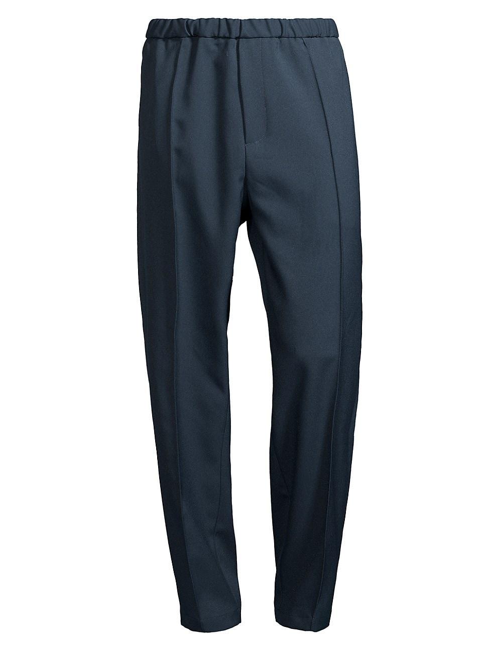 Mens Tailored Pleat-Front Pants Product Image