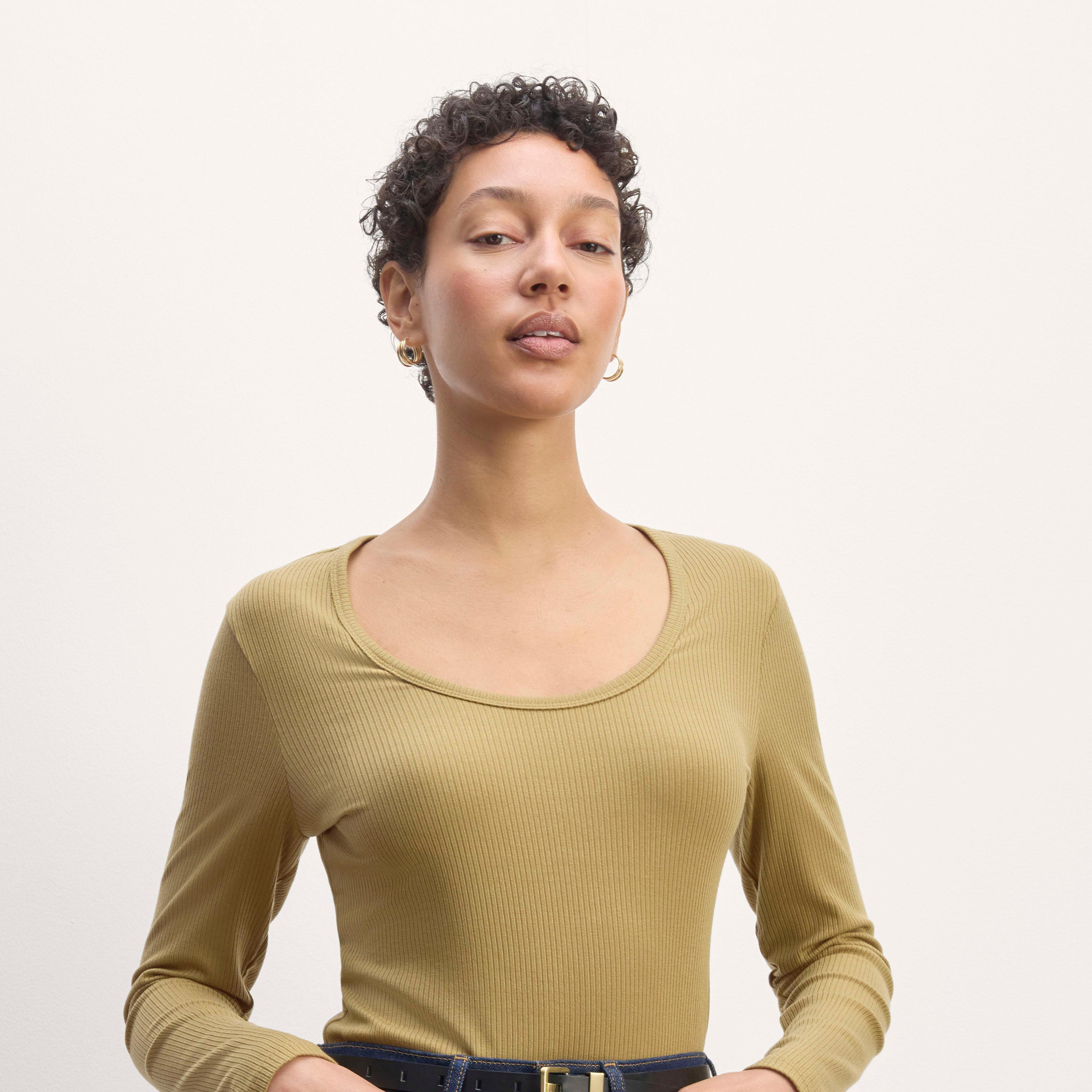 Womens Shimmy Long-Sleeve T-Shirt by Everlane Product Image