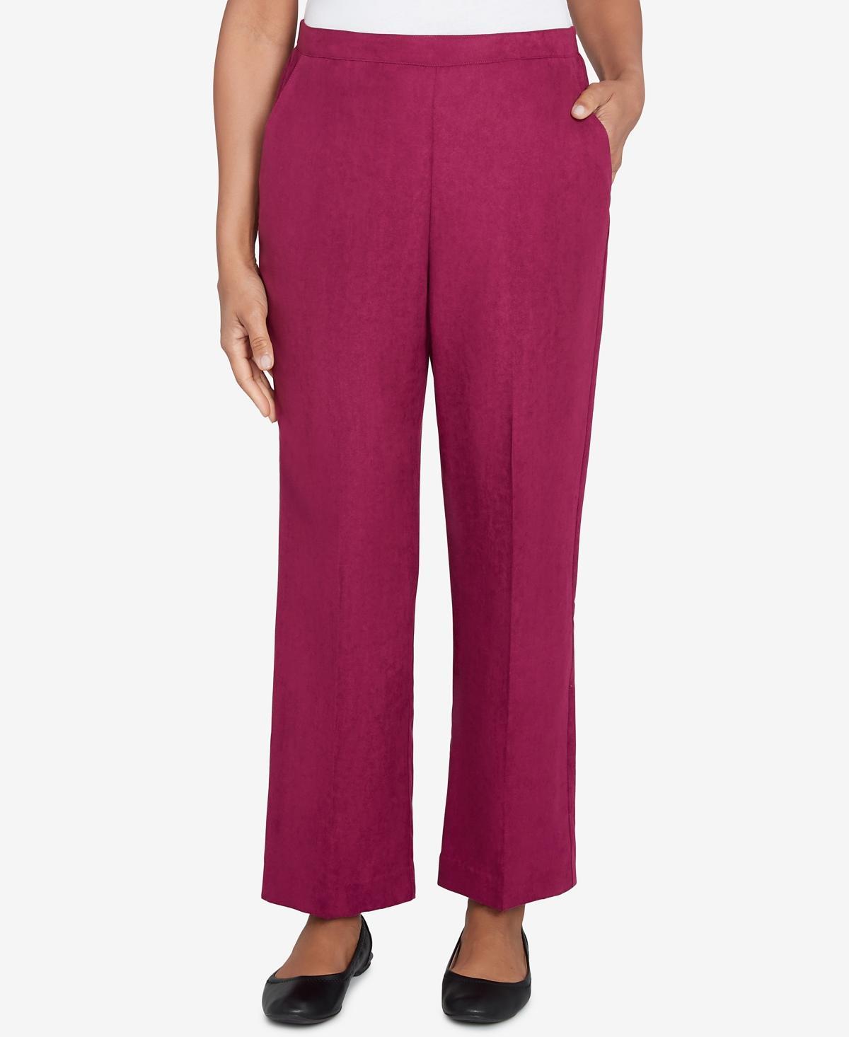 Womens Alfred Dunner Classic Slant Pocket Medium Length Pant Product Image