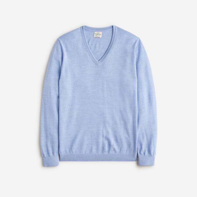 Merino wool V-neck sweater Product Image