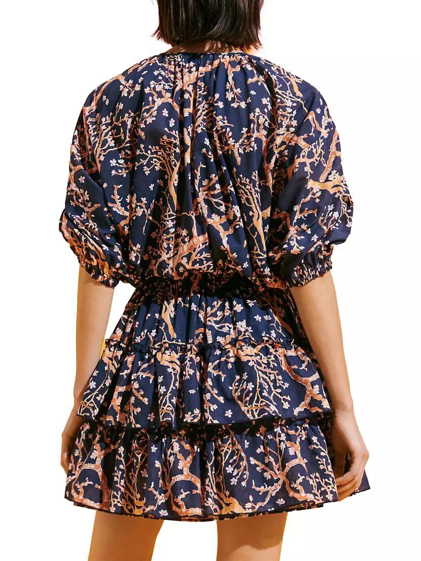 Sweet Blossom Blouson Minidress Product Image