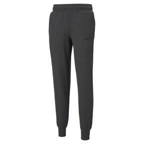 PUMA Essentials Logo Men's Sweatpants in Dark Grey Heather Product Image