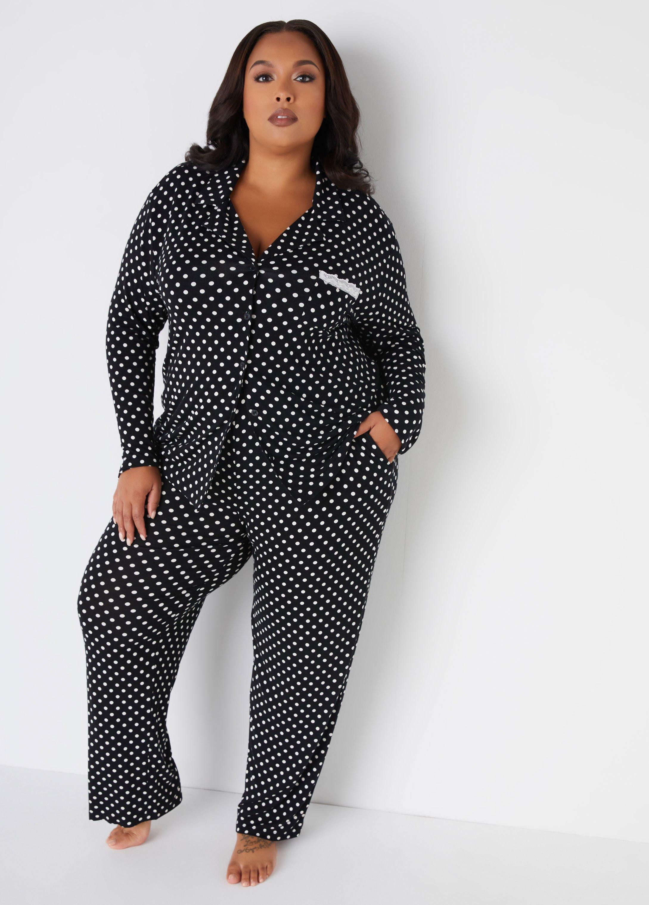 Anne Klein Polka Dot PJ Set Product Image