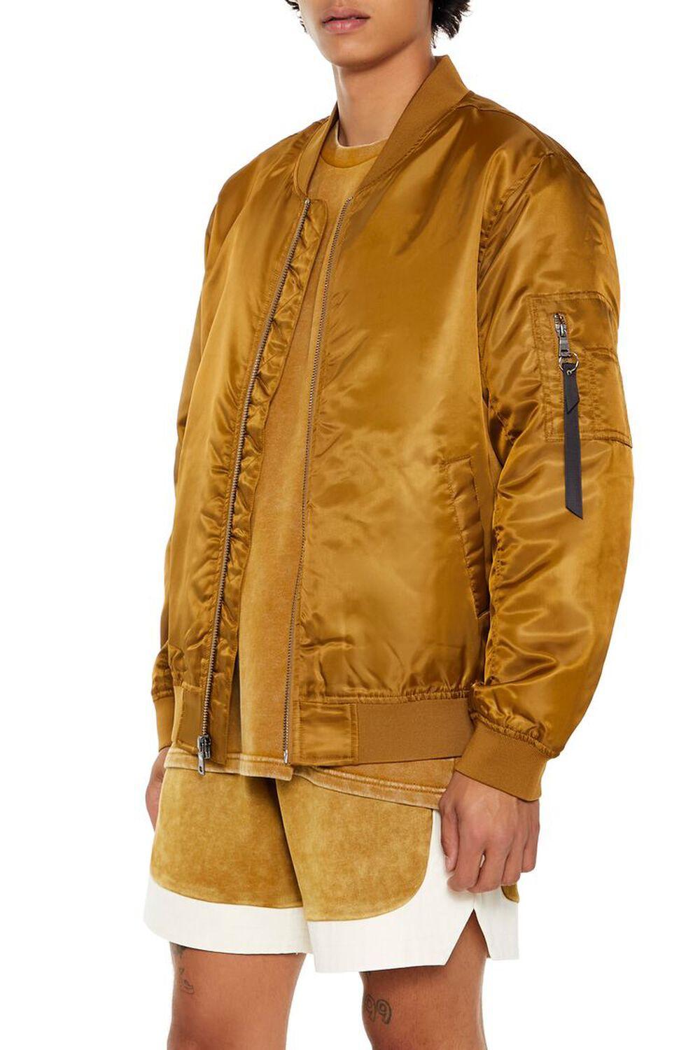 Zip-Up Bomber Jacket | Forever 21 Product Image