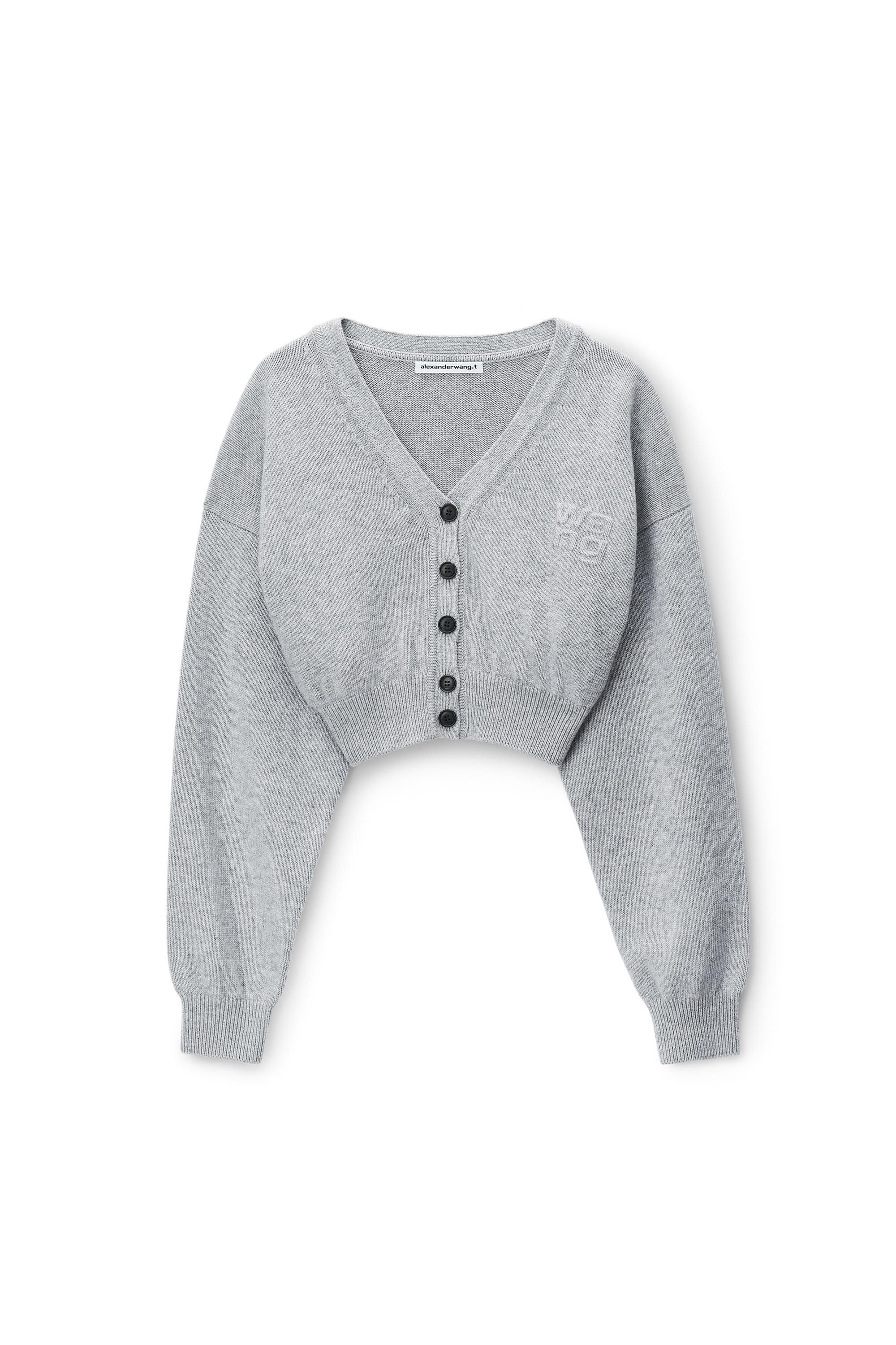 Long Sleeve Cardigan With V Neck product image