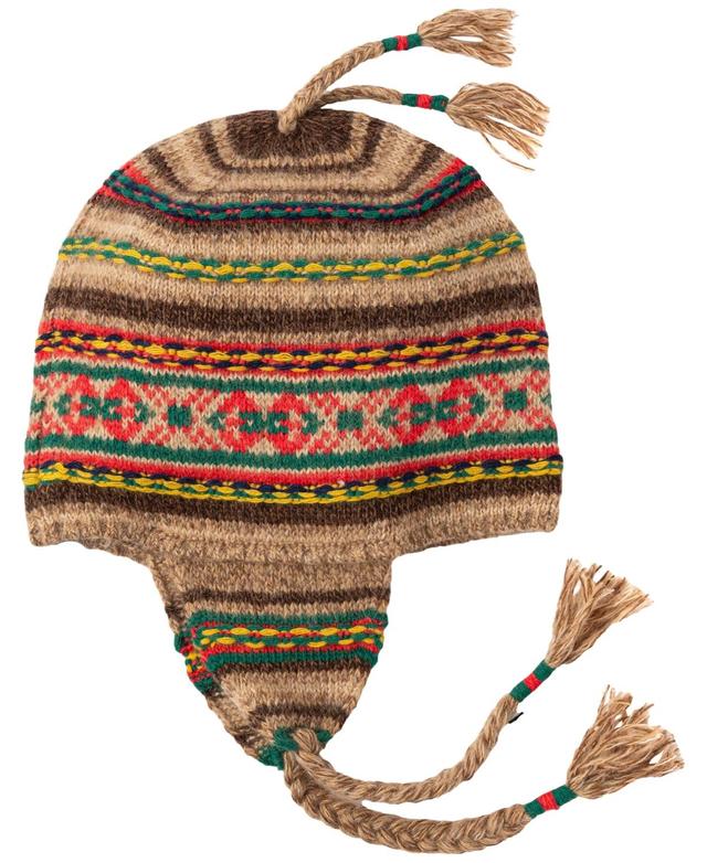 Polo Ralph Lauren Mens Textured Pattern Earflap Hat Product Image