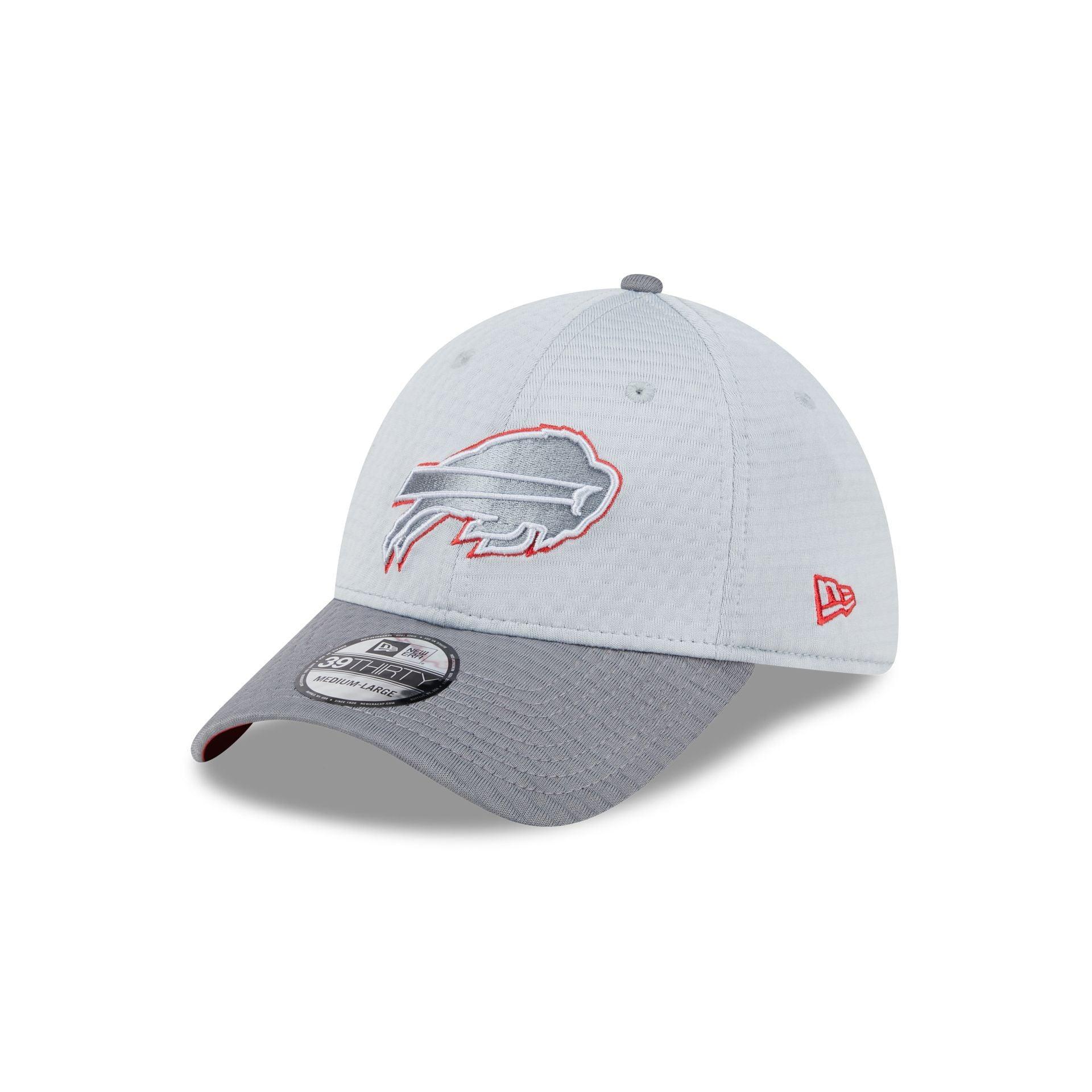 Buffalo Bills 2024 Training Gray 39THIRTY Stretch Fit Hat Male Product Image