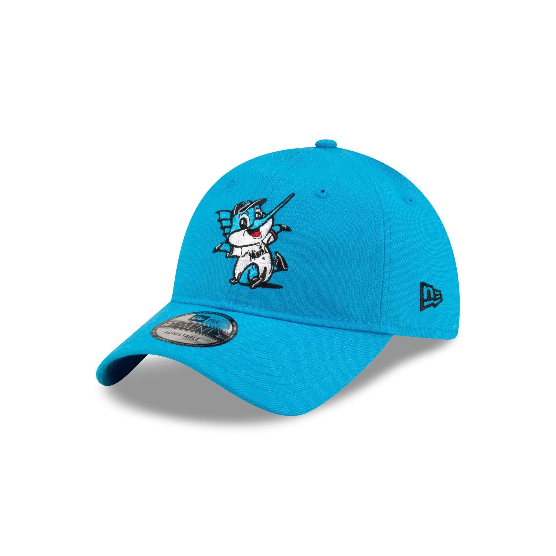 Miami Marlins Mini Mascot 9TWENTY Adjustable Hat Male Product Image