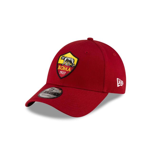 AS Roma Red Shield 9FORTY Adjustable Hat Male Product Image