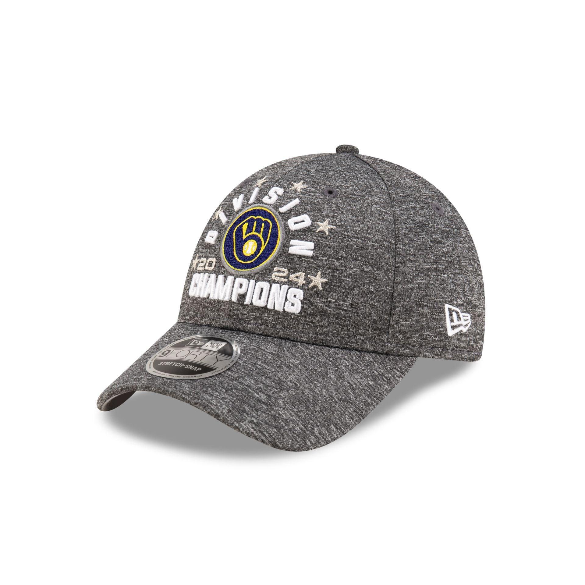 Houston Astros 2024 Division Champions Locker Room 9FORTY Stretch-Snap Hat Male Product Image