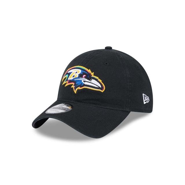 Baltimore Ravens 2024 Crucial Catch 9TWENTY Adjustable Hat Male Product Image