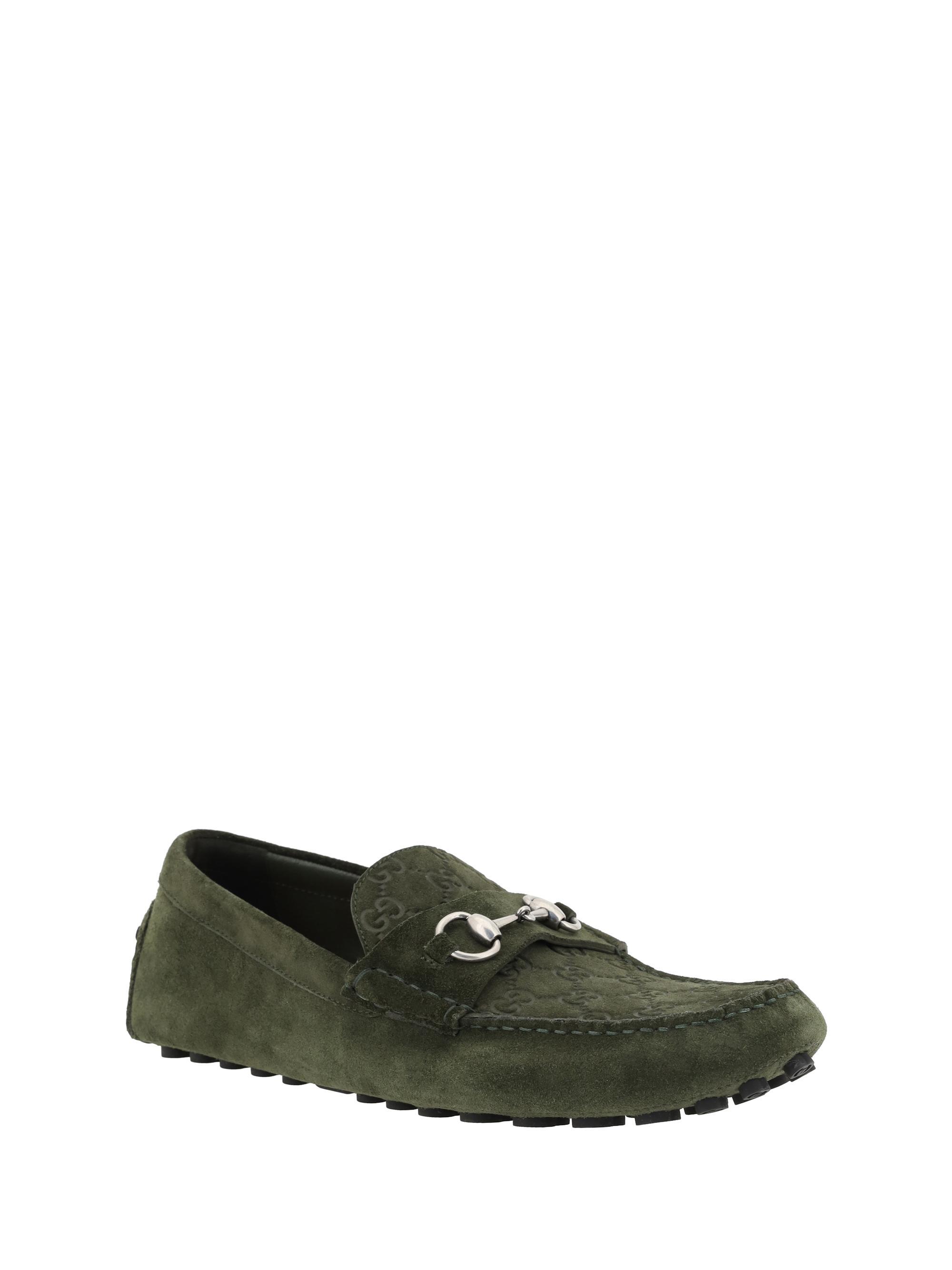 GUCCI Loafers In Green Product Image