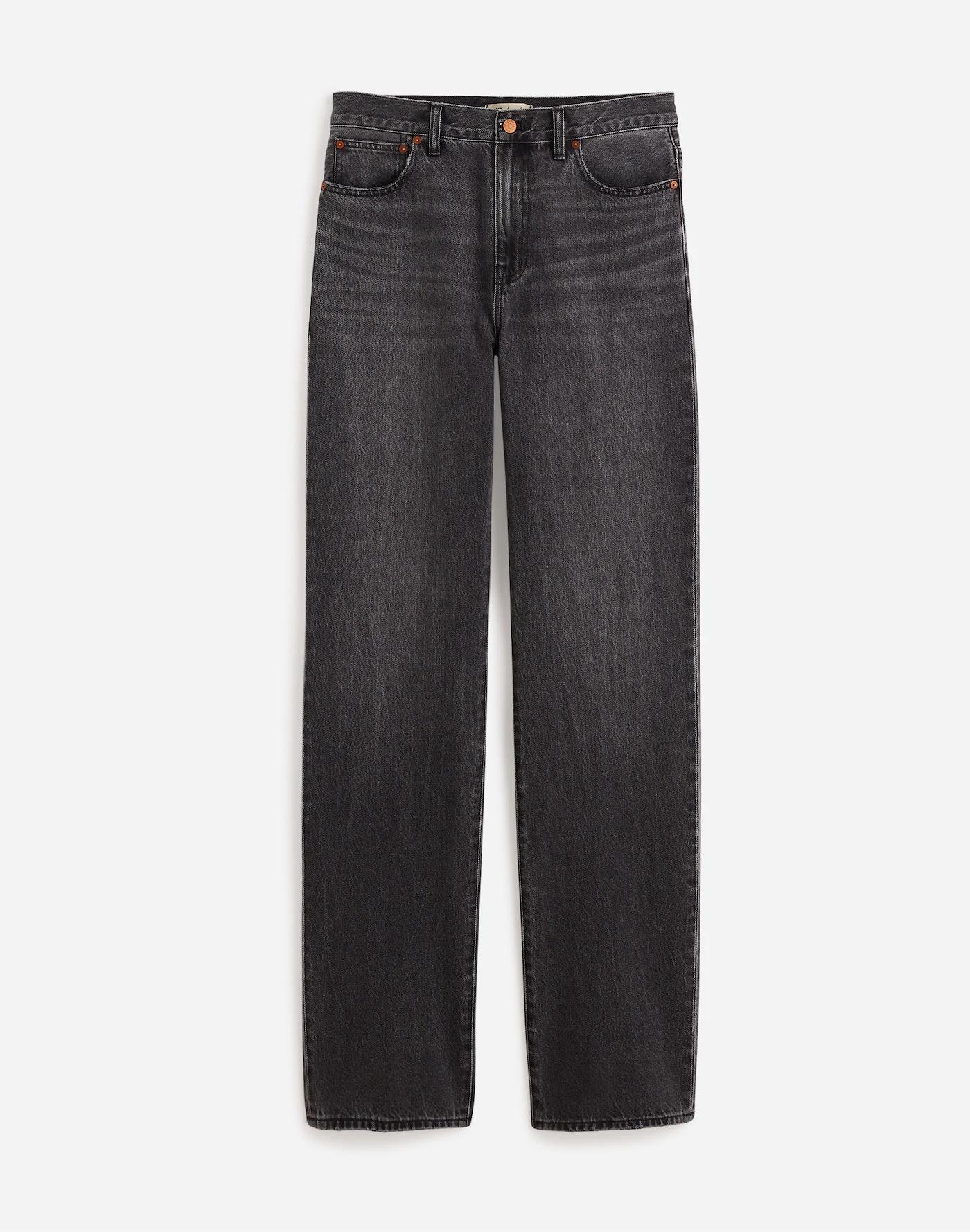 The Petite Rail Straight Jean Product Image