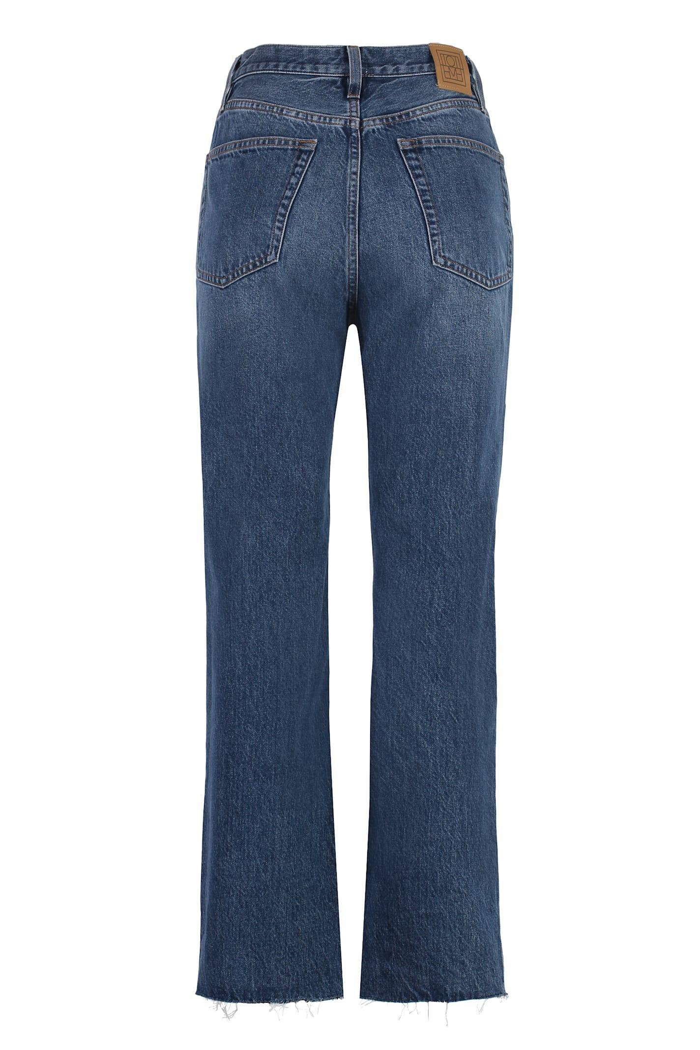 5-pocket Straight-leg Jeans In Denim Product Image