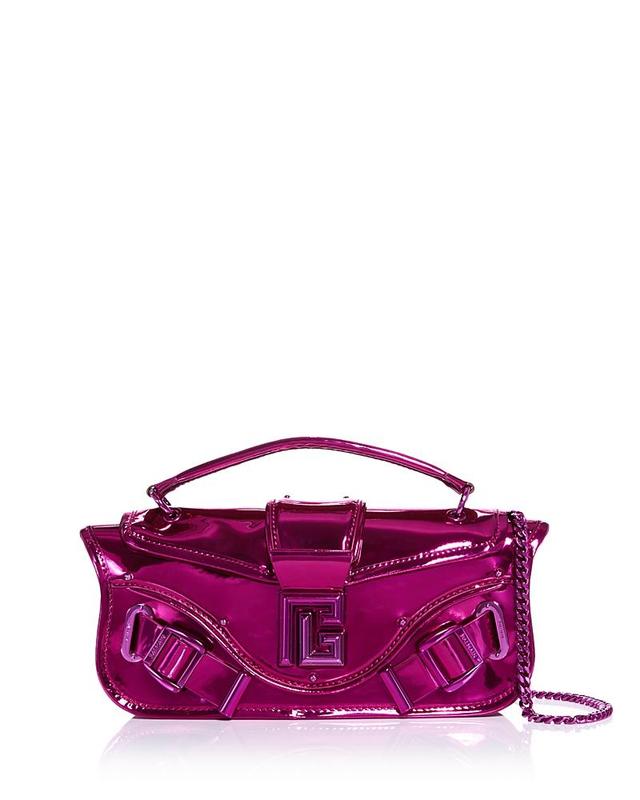 Balmain Blaze Leather Crossbody Pouch Product Image