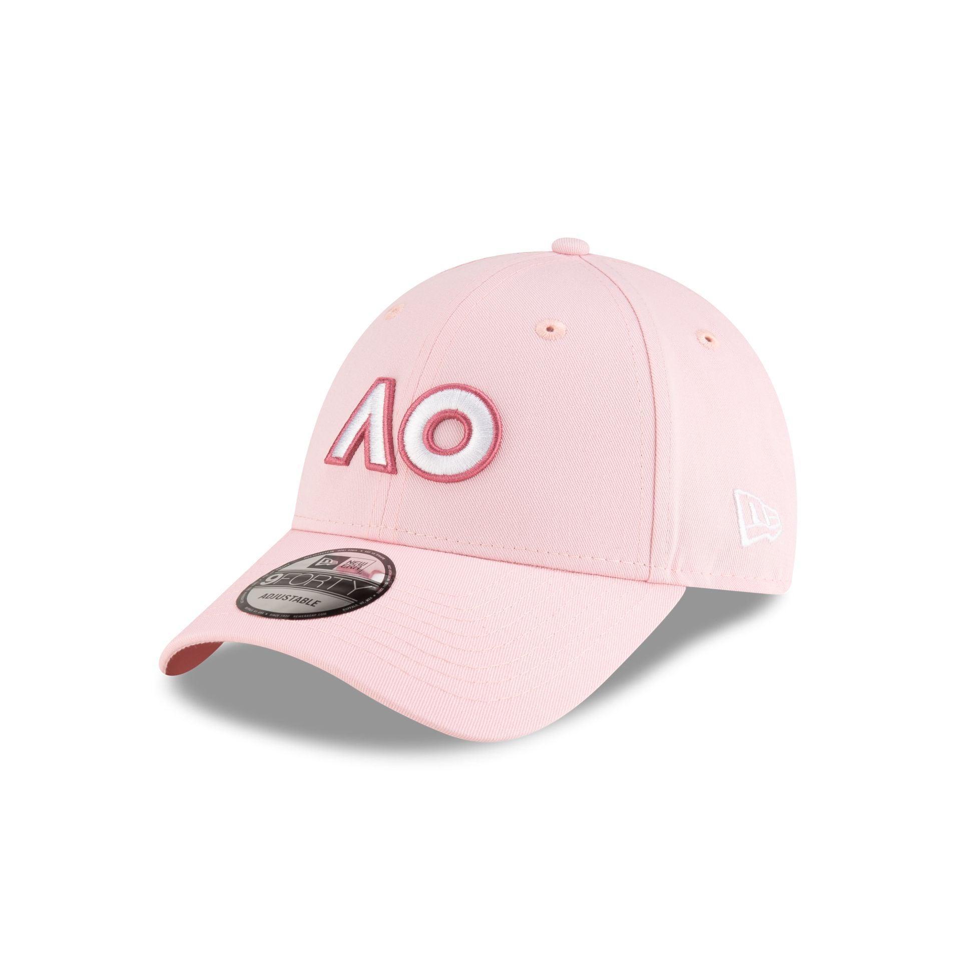 2025 Australian Open Pink 9FORTY Adjustable Hat Male Product Image