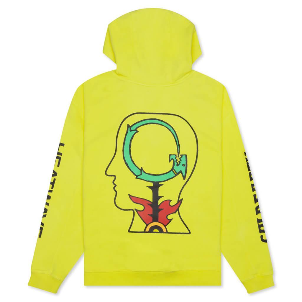 Heatwave Hooded Sweatshirt - Yellow Male Product Image