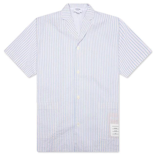 Seersucker Swim Shirt - Light Blue Male Product Image